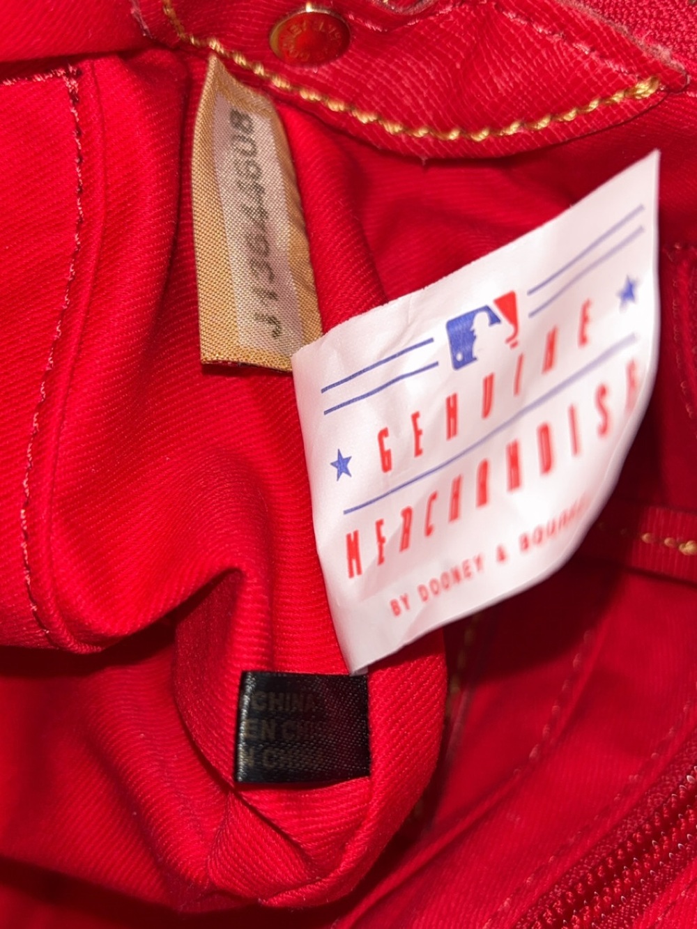 Dooney & Bourke Boston Red Sox Ruby Mini Crossbody Satchel NWOT - Picture 12 of 14
